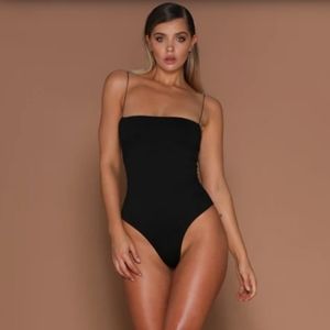 Meshki Thin Strap Bodycon Bodysuit